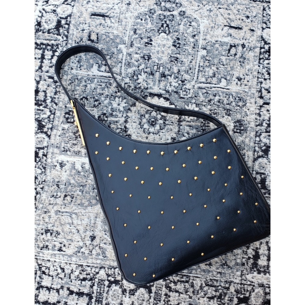 Timothy Hitsman Studded Asymmetrical Shoulder Bag